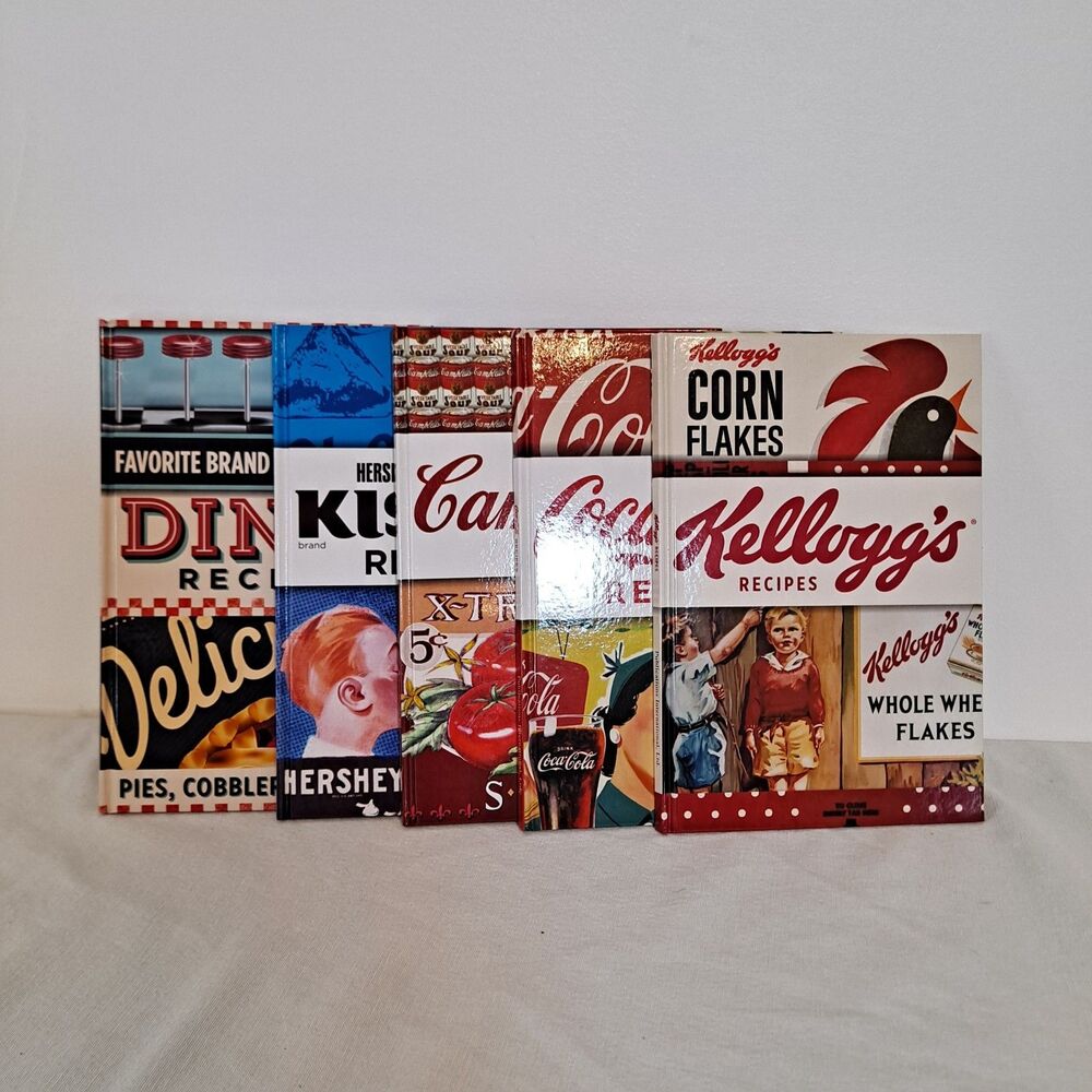 Cookbooks Brand Name Recipes Lot Of 5 2016